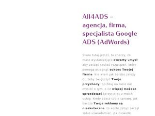 Podgląd all4ads.pl