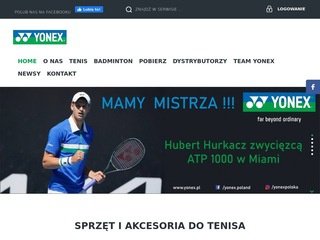 Podgląd yonex.pl