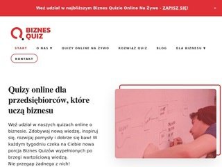 Podgląd https://biznesquiz.pl