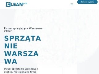 Podgląd sprzataniewarszawa.eu