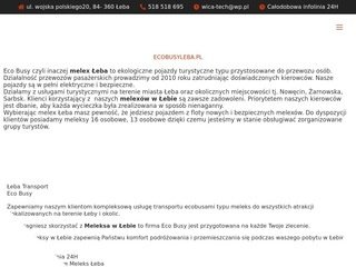 Podgląd https://ecobusyleba.pl