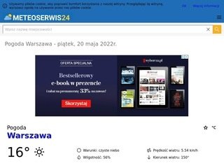 Podgląd https://meteoserwis24.pl