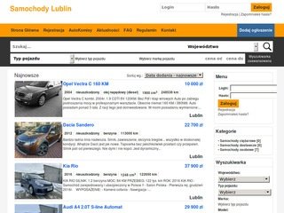 Podgląd https://www.samochodylublin.pl/