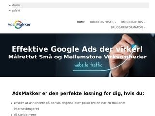 Podgląd https://adsmakker.dk/pl/home
