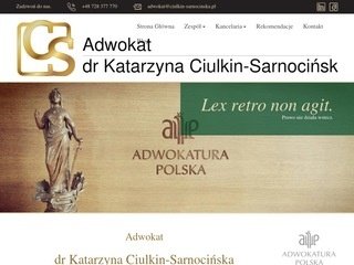 Podgląd https://ciulkin-sarnocinska.pl