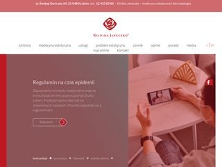 Podgląd https://klinikajaneczko.pl