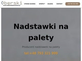 Podgląd https://nadstawkidrewniane.pl