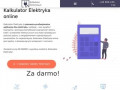 Podgląd https://www.kalkulatorelektryka.pl/