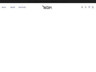 Podgląd https://thecopy.pl
