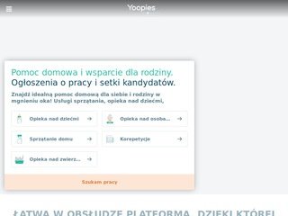 Podgląd https://yoopies.pl/