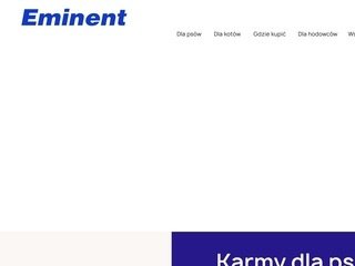 Podgląd Karmy premium dla psów i kotów Eminent
