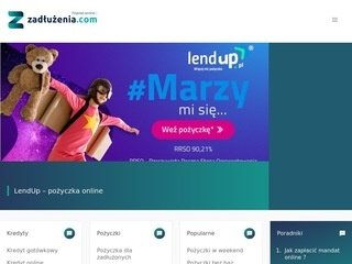 Podgląd https://www.zadluzenia.com/