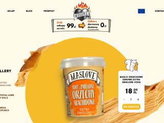 Podgląd Masło orzechowe 100 - maslove.pl