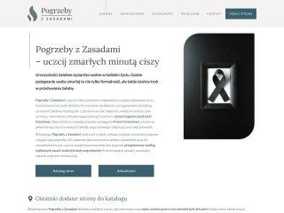 Podgląd https://pogrzebyzzasadami.com/