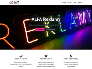 Podgląd https://alfareklamy.pl/