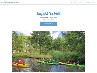 Podgląd https://kajakinafali.com