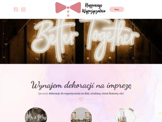 Podgląd https://wynajem.happenings.pl