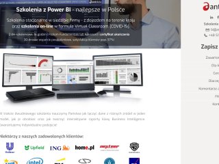 Podgląd https://szkoleniapowerbi.pl