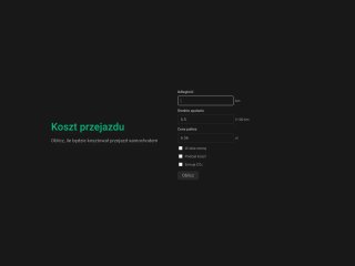 Miniaturka https://kosztprzejazdu.pl/