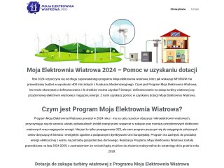 Podgląd https://mojaelektrowniawiatrowa.pro