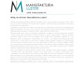 Podgląd manufakturaluster.pl