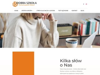 Podgląd https://www.dobraszkolajezykowa.com