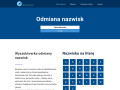 Podgląd Odmiana Nazwisk - wyszukiwarka