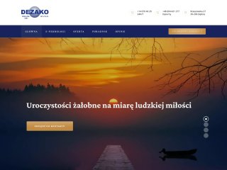 Podgląd https://pogrzeby-dezako.pl/