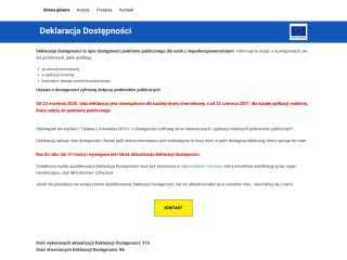 Podgląd https://deklaracja-dostepnosci.org/