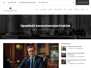 Podgląd https://kancelariagrabowski.pl/upadlosc-konsumencka-krakow/