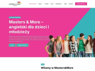 Podgląd https://mastersandmore.pl/