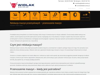 Podgląd https://www.widlak-serwis.pl/relokacja-maszyn.html