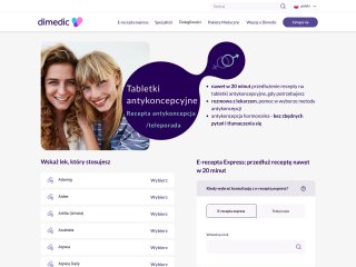Podgląd https://dimedic.eu/pl/wybierz-lekarstwo/antykoncepcja