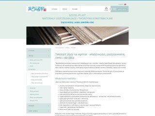 Podgląd https://szczel-plast.pl/pl/oferta/tekstolit