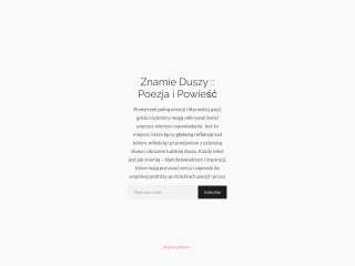 Podgląd https://ZnamieDuszy.pl