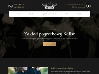 Podgląd https://dompogrzebowyfeniks.pl/zaklad-pogrzebowy-kalisz/