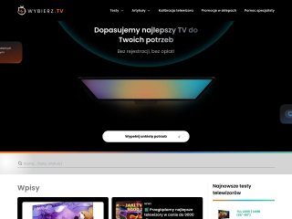 Podgląd Testy wyświetlaczy - wybierz.tv