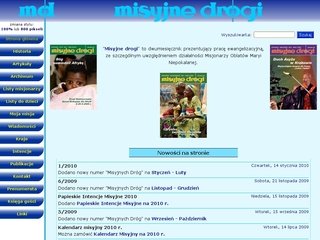 Podgląd misyjnedrogi.pl