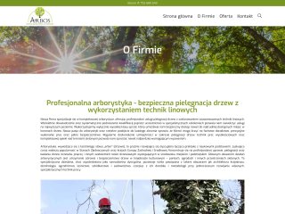 Podgląd https://arbos.org.pl/o-firmie/