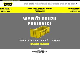 Podgląd https://www.wasiak-zgierz.pl/wywoz-gruzu-pabianice/