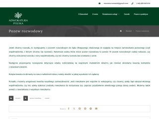 Podgląd https://marzenatomasik.pl/pozew-rozwodowy/