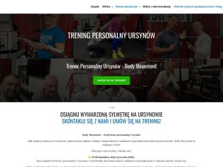 Podgląd https://bodymovement.pl/lokalizacje/ursynow/