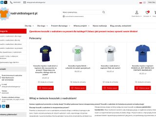 Podgląd Koszulki z nadrukami na prezenet