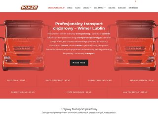 Podgląd WIMER transport Lublin. Usługi, firmy transportowe