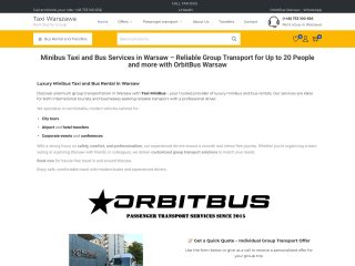 Podgląd Minibus Taxi and Bus Services in Warsaw