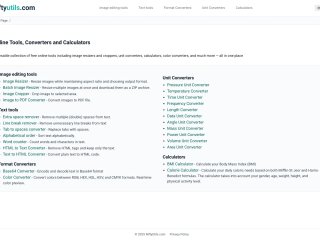 Podgląd NiftyUtils.com - Darmowe narzędzia online.