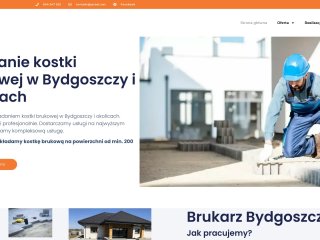 Podgląd Jarbet.net - Brukarstwo, Nakło. Układanie kostki brukowej i usługi brukarskie