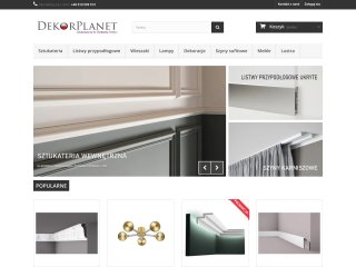 Podgląd Sklep wnętrzarski, sztukateria i dekory Dekorplanet