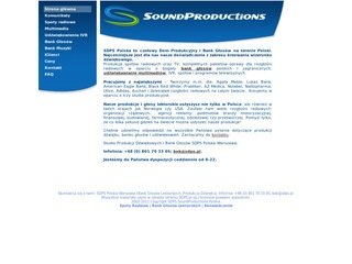 Podgląd soundproductions.pl