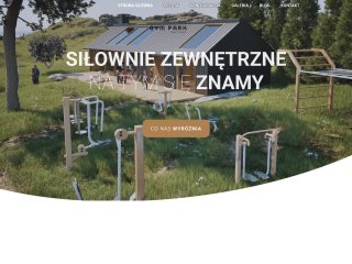Podgląd GYM PARK - Producent siłowni zewnętrznych i placów Street Workout - GymParks.com